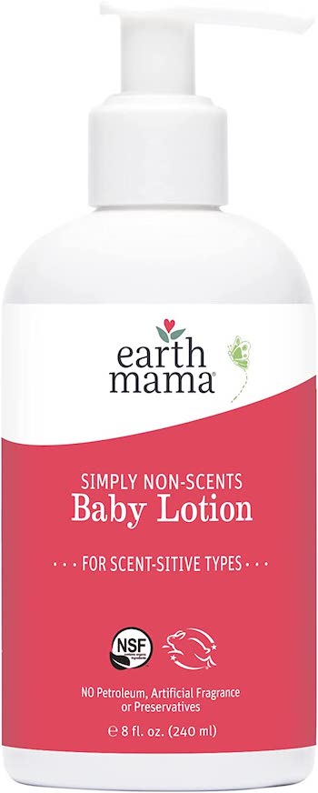 earth mama baby lotion