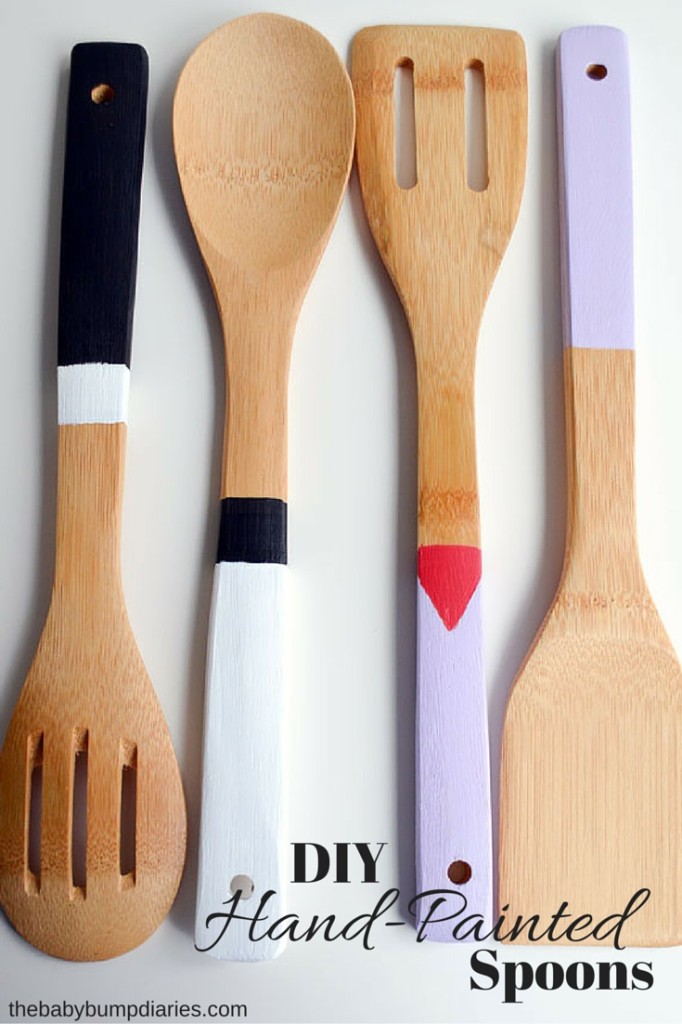 hand painted spoons