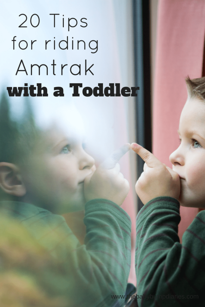 20 tips for riding amtrack with toddler