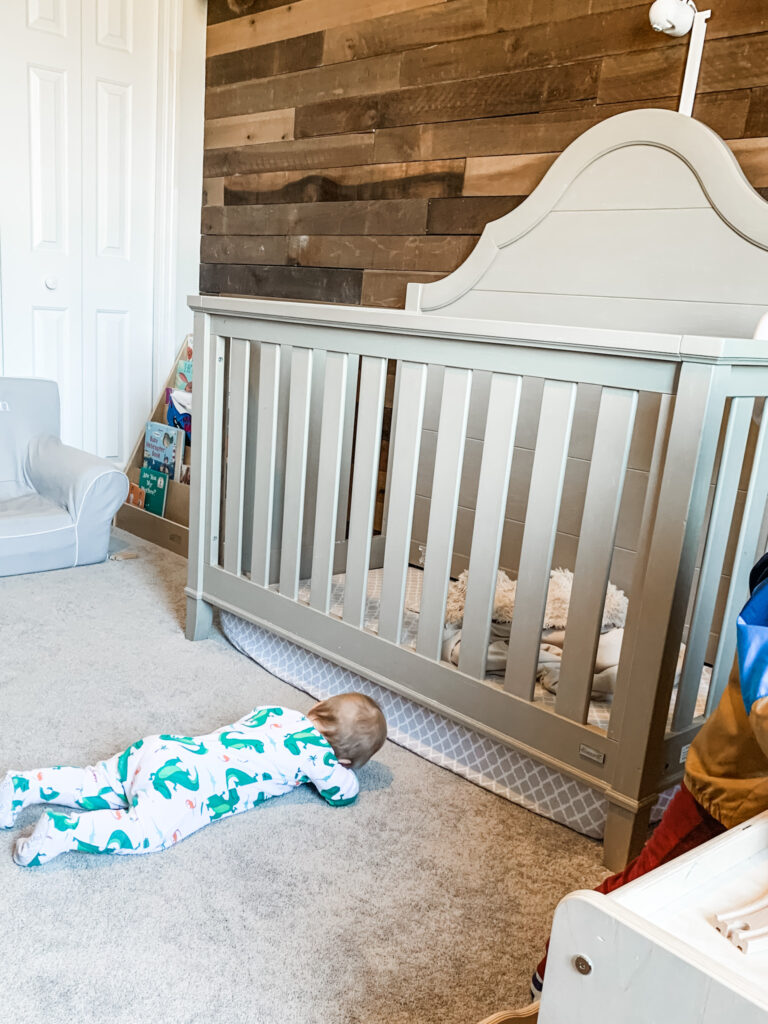 convertible crib before changing it to a toddler bed