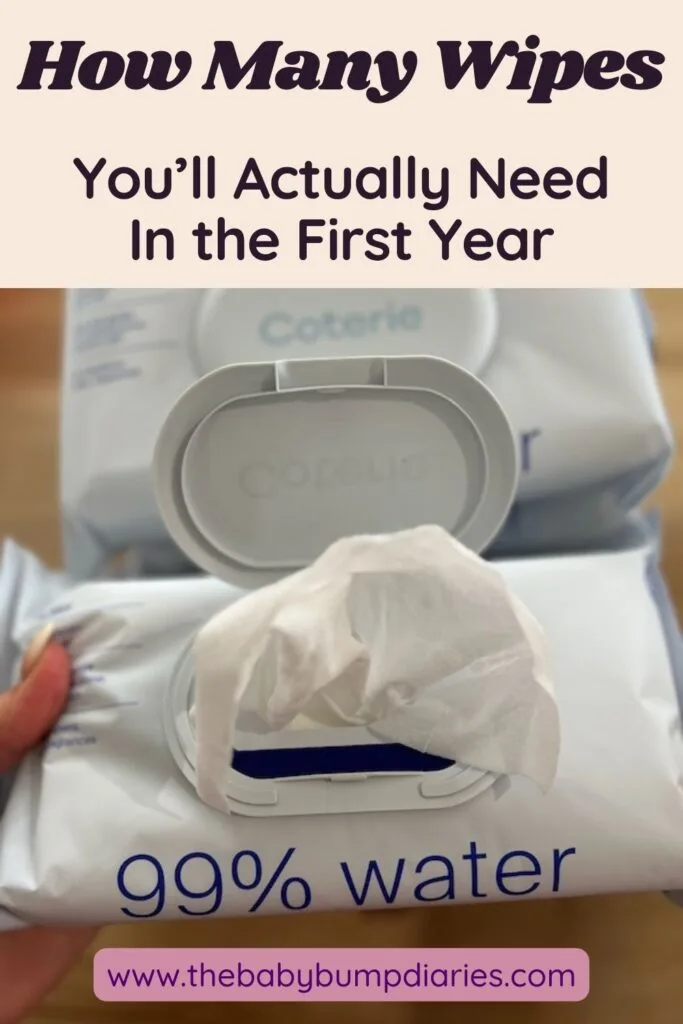How Many Baby Wipes Do I Need per Day, Month, & Year