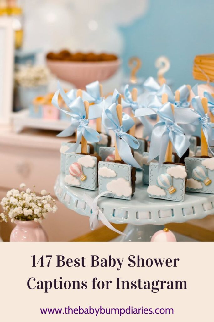 147 Best Baby Shower Captions for Instagram Pinterest