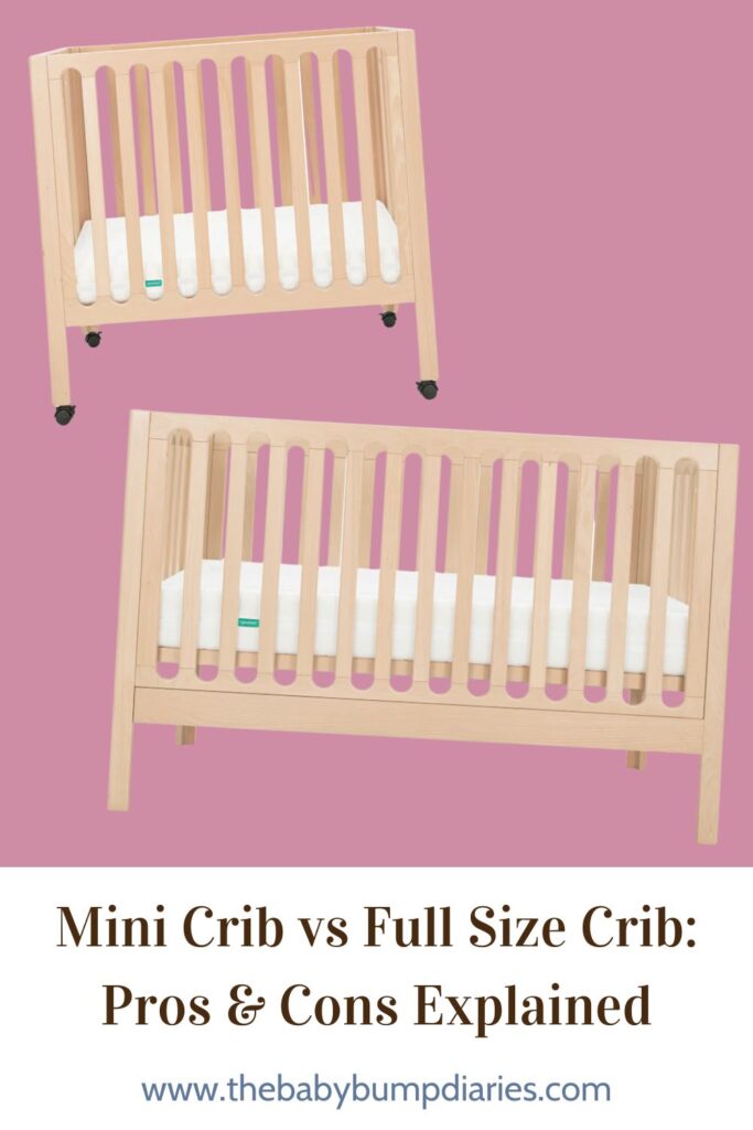 Mini Crib vs Full Size Crib Pros Cons Explained The Baby Bump Diaries